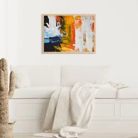 Abstraction 62 Framed Art