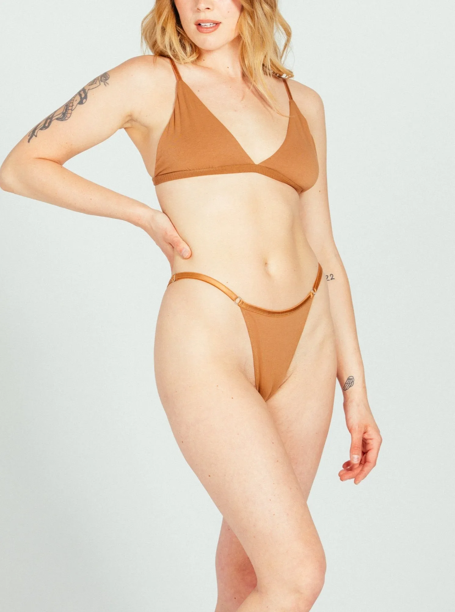 Adjustable Bikini - Camel