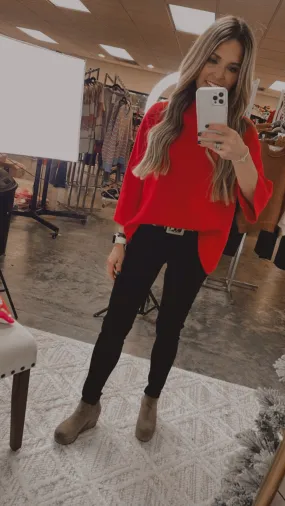 ALL DAY BLACK SKINNY JEANS-FLASH SALE