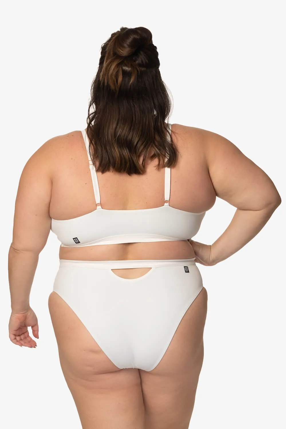 Amelia Bikini Top - White