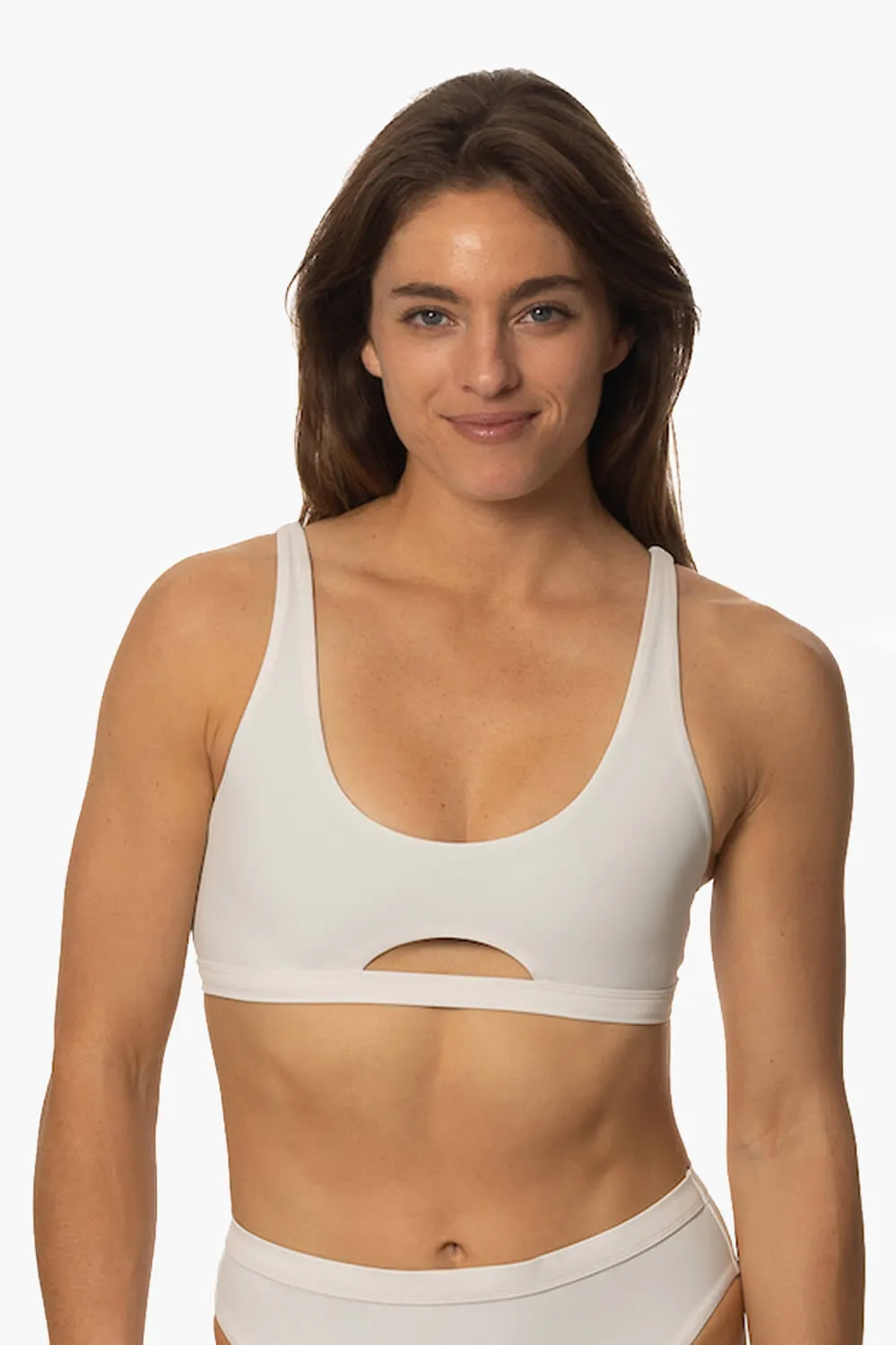 Amelia Bikini Top - White
