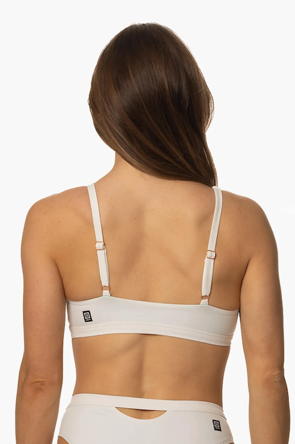 Amelia Bikini Top - White