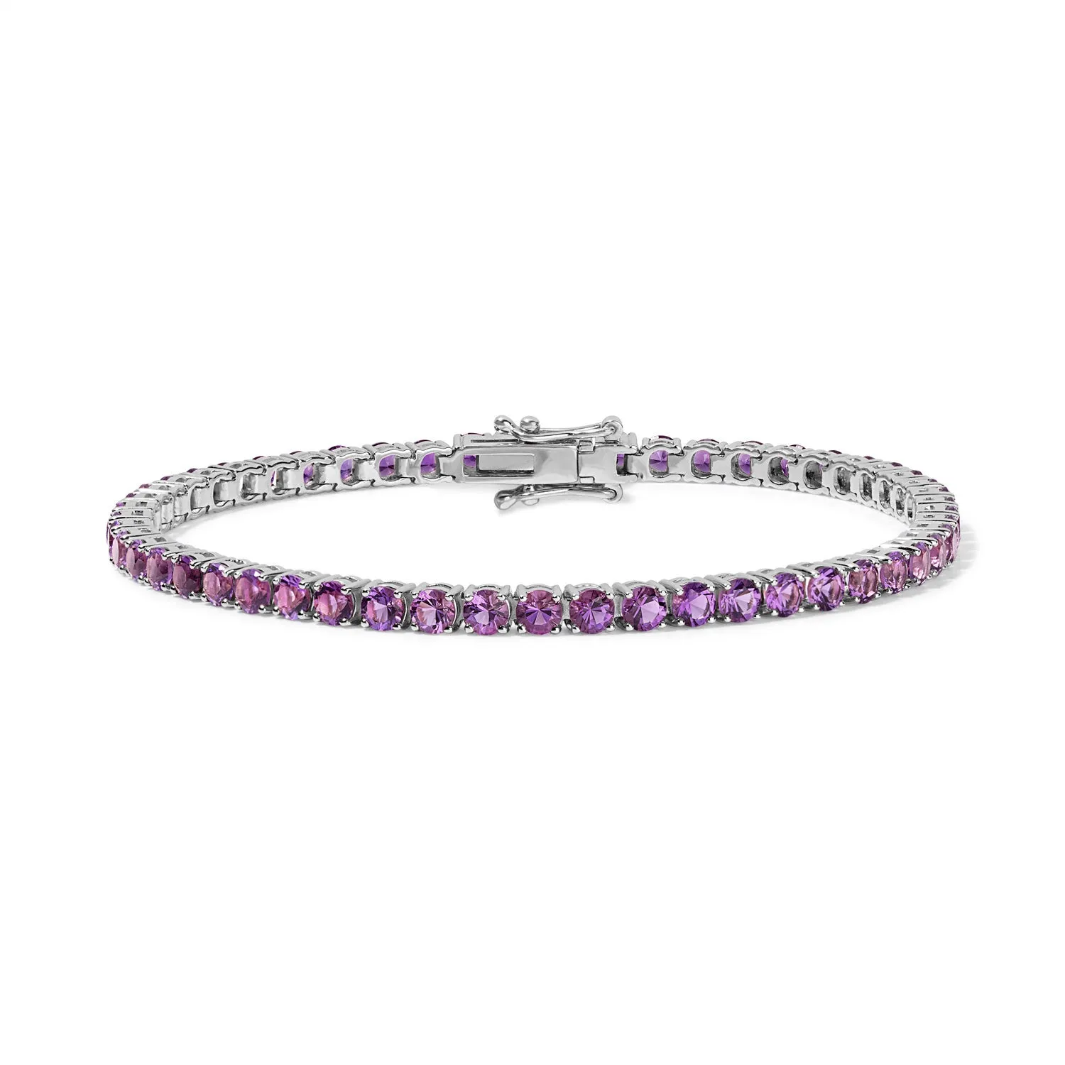 Amethyst Tennis Bracelet