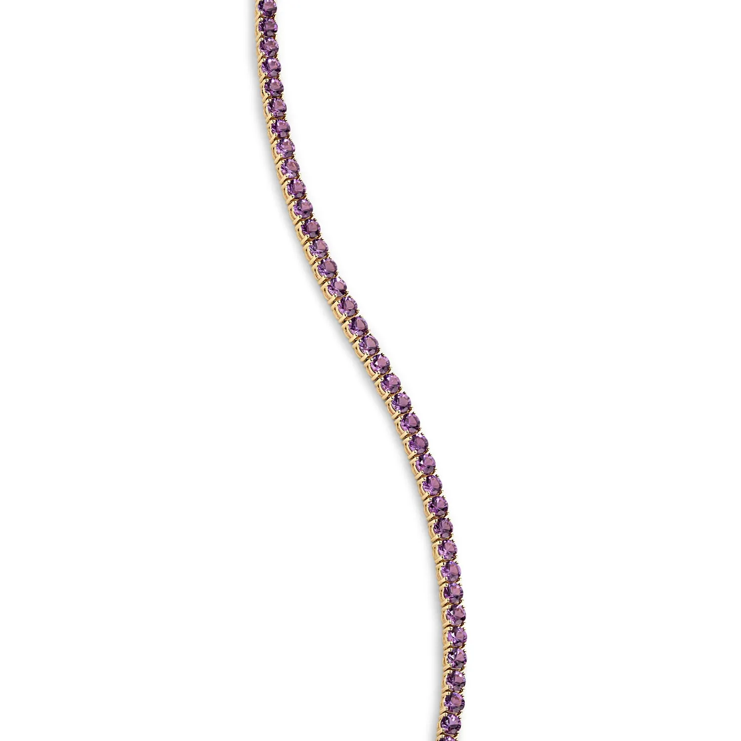 Amethyst Tennis Bracelet