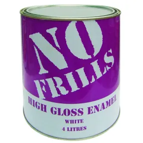 Apco No Frills Gloss Enamel White 4L