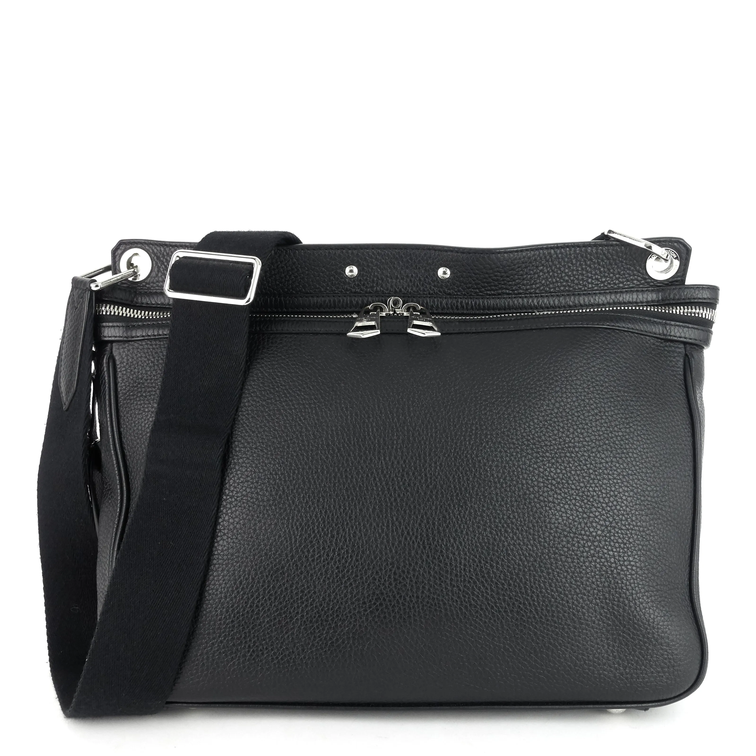 Armand Taurillon Leather Messenger Bag