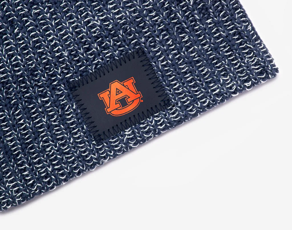Auburn Tigers Navy and White Speckled Beanie