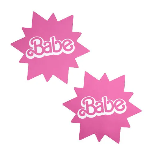 'Babe' Doll Pink Sunburst Pasties