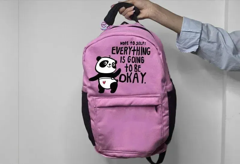 Backpack -panda