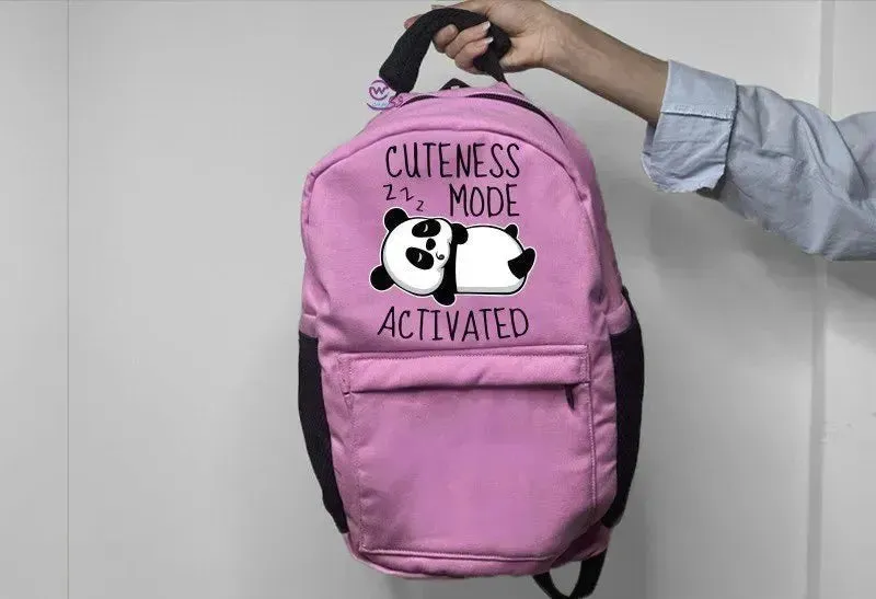 Backpack -panda