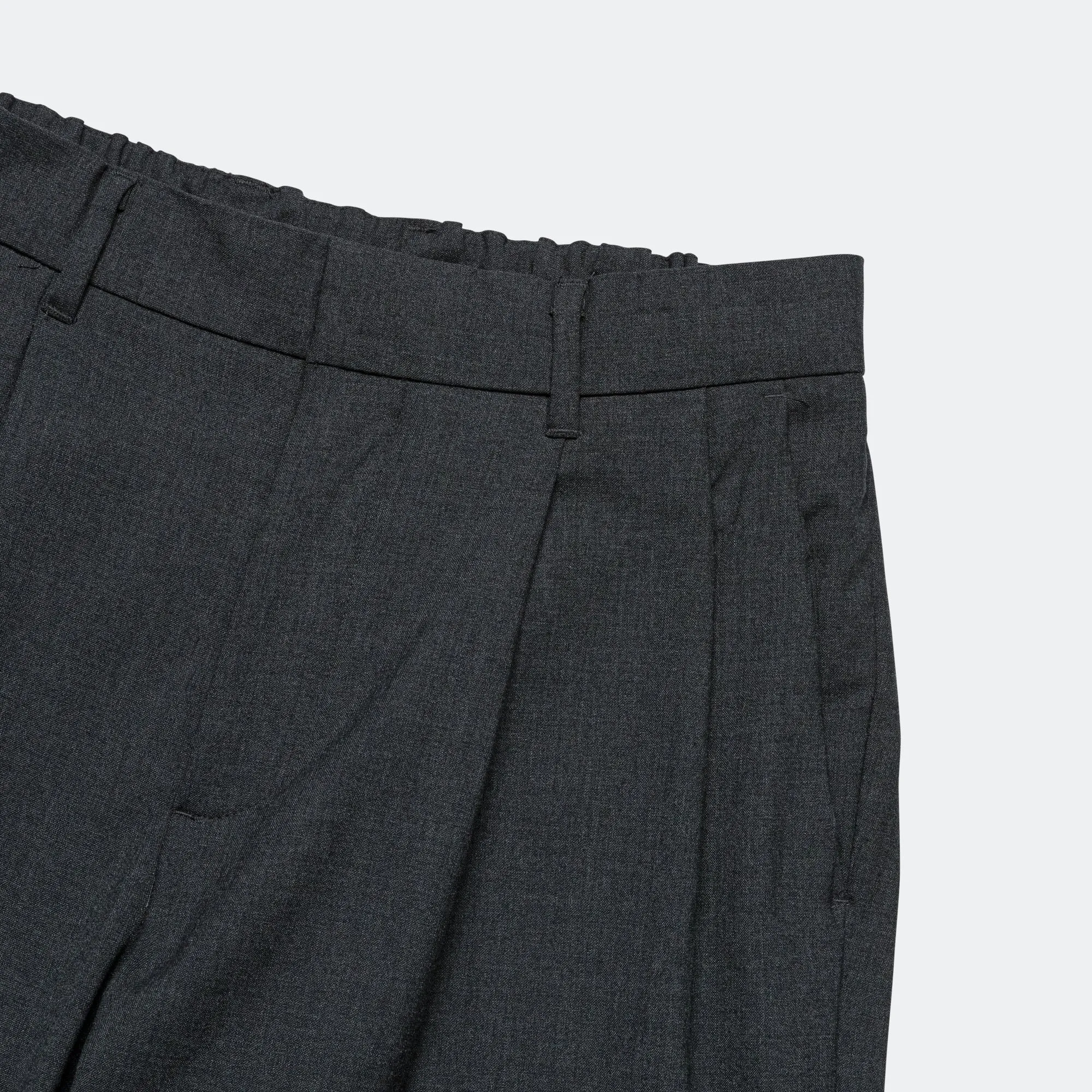 Benn Cordura Tech Wool Trouser - Charcoal Melange