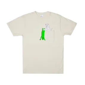 Break Yo Self Pocket Tee (Natural)