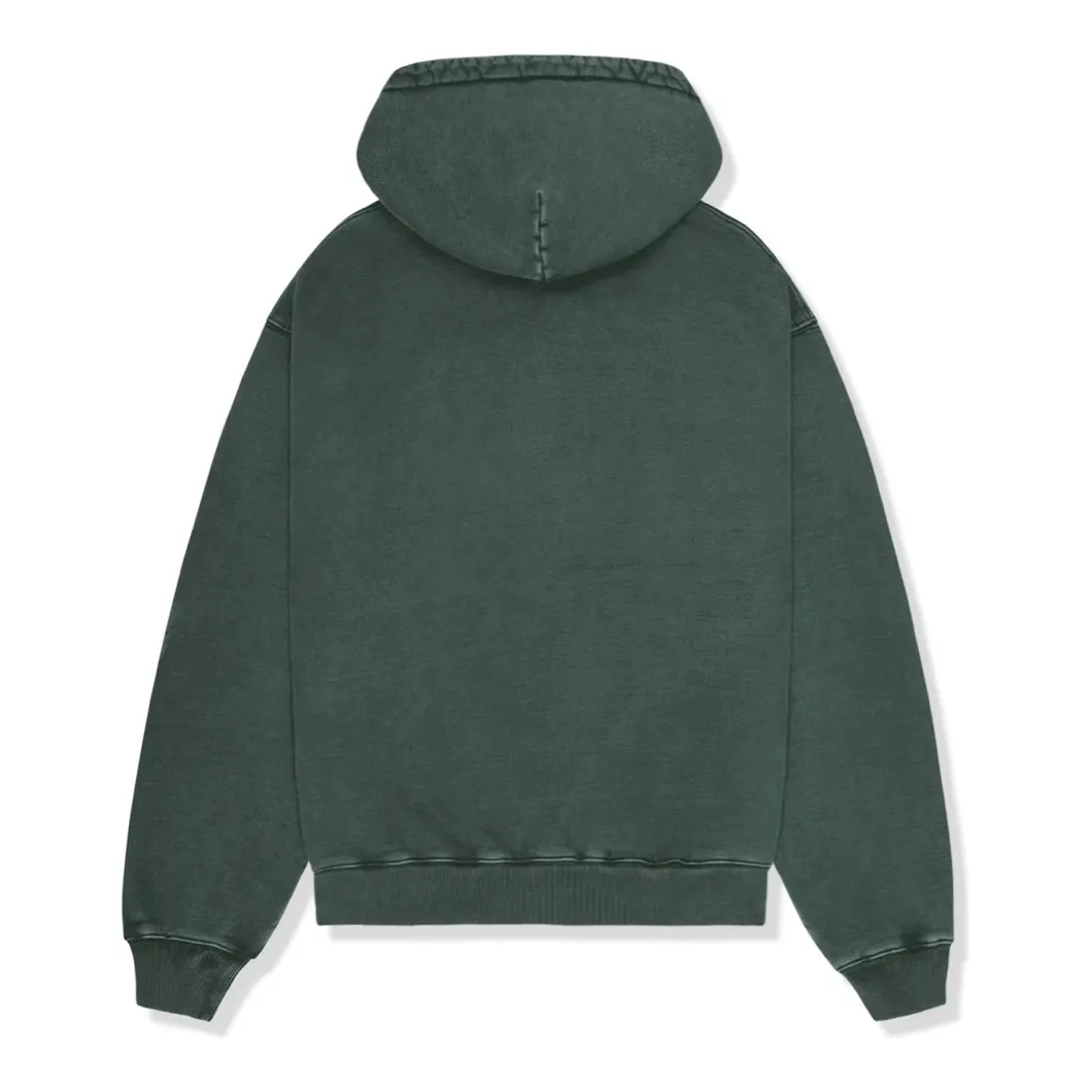 Broken Planet Market Basics Hoodie Washed Emerald Green
