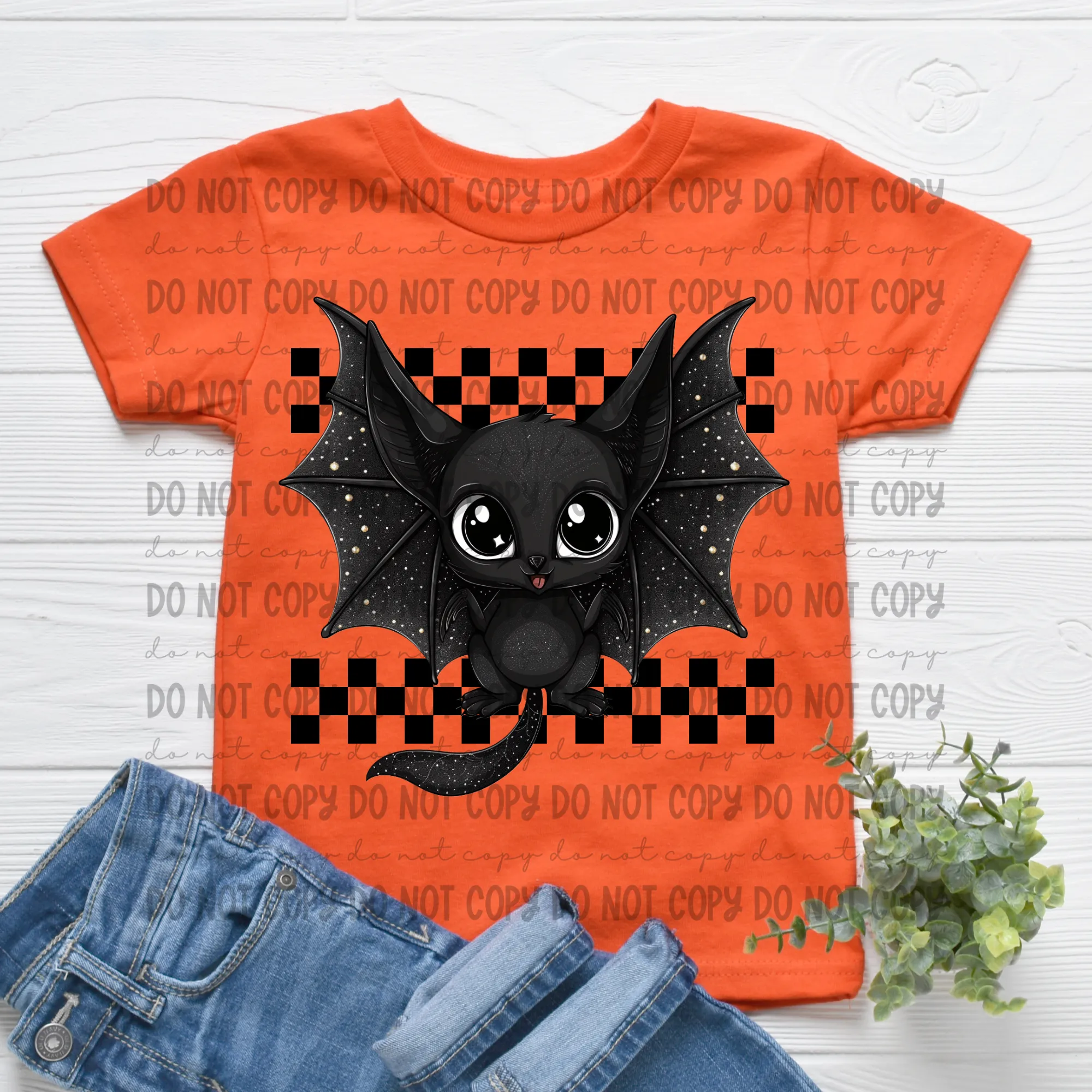 Checkered Bat - PNG