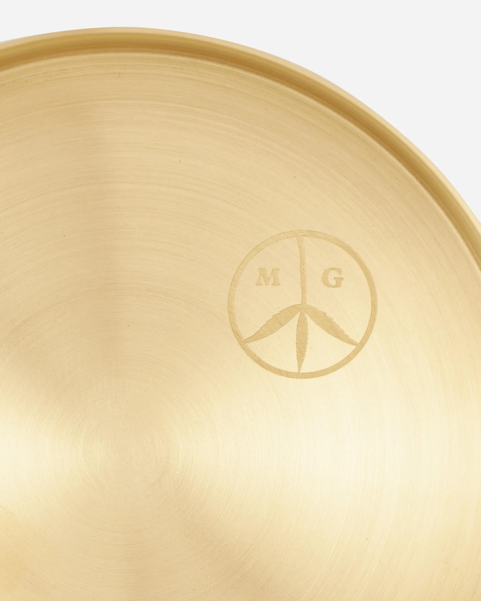Circle Tray Brass