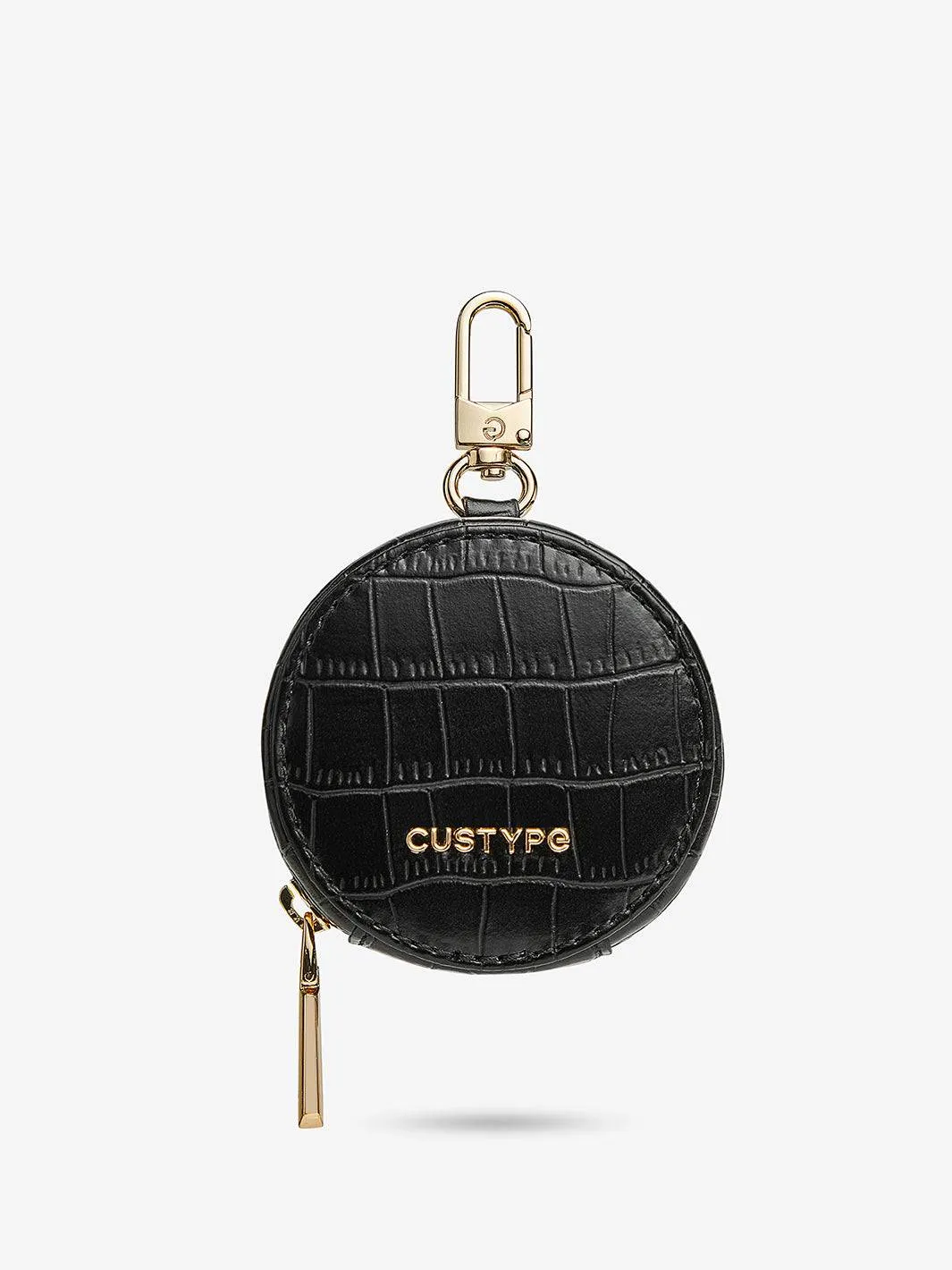 Crocodile Round Pouch
