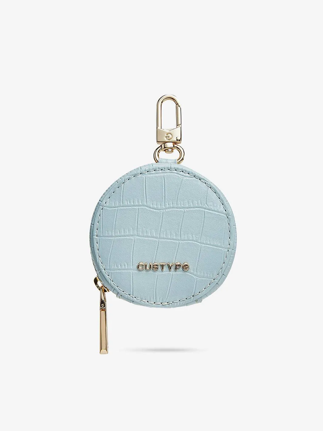 Crocodile Round Pouch