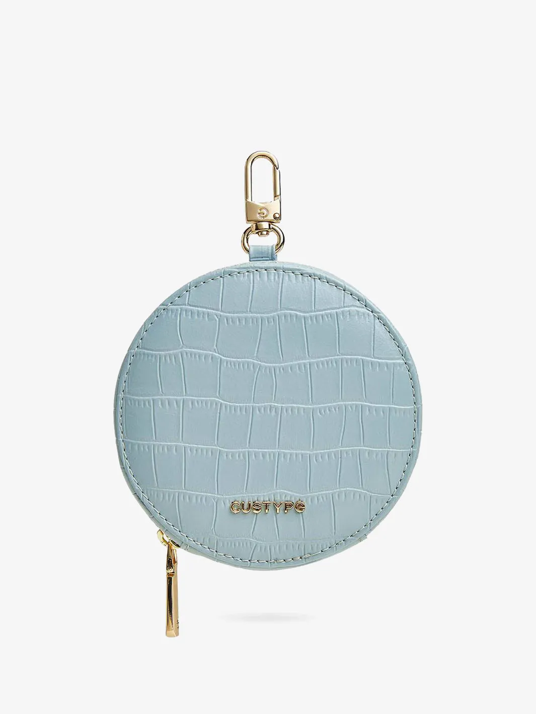 Crocodile Round Pouch