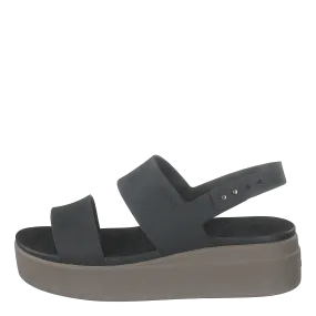 Crocs Brooklyn Low Wedge W Black/mushroom