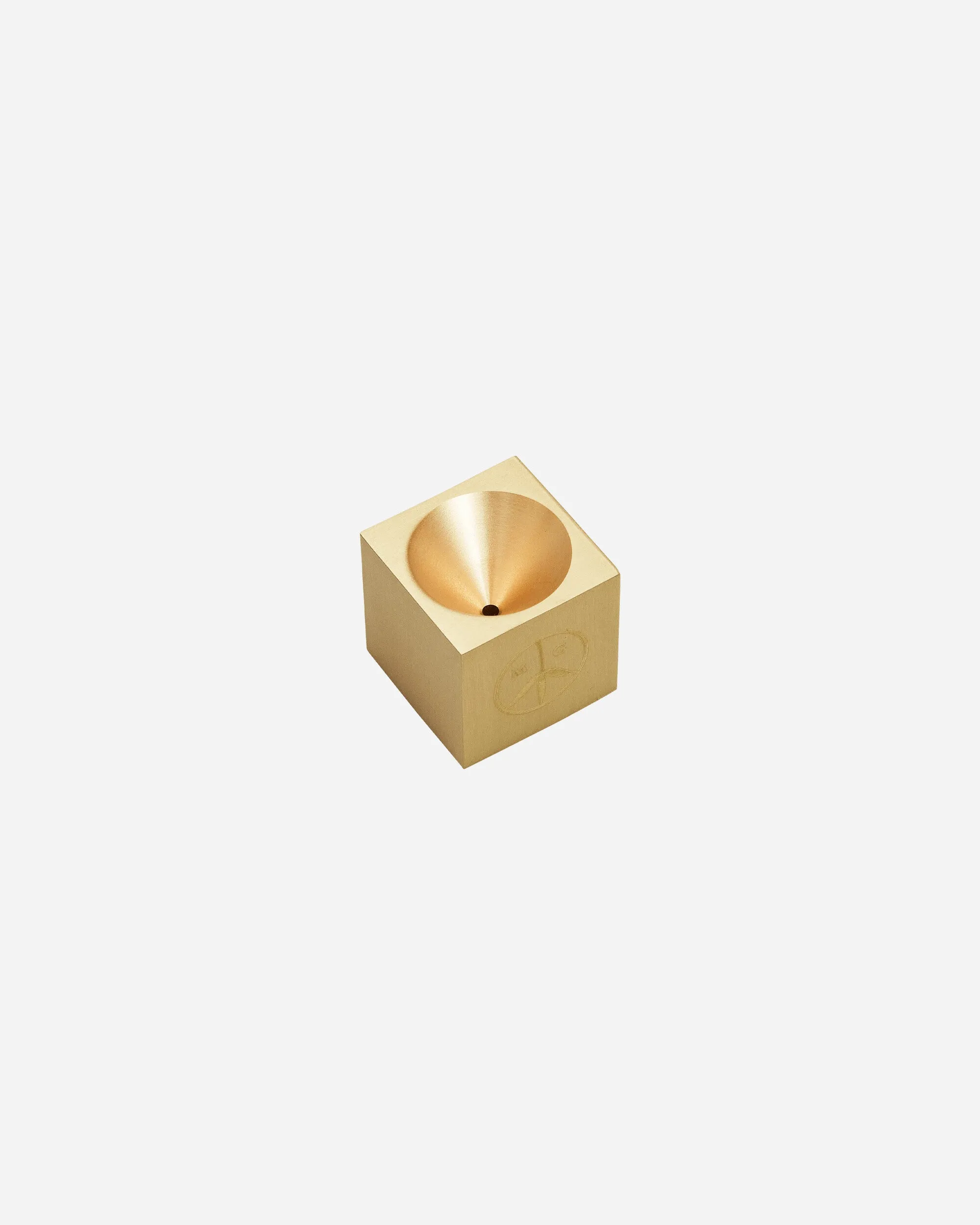Cube Burner Brass