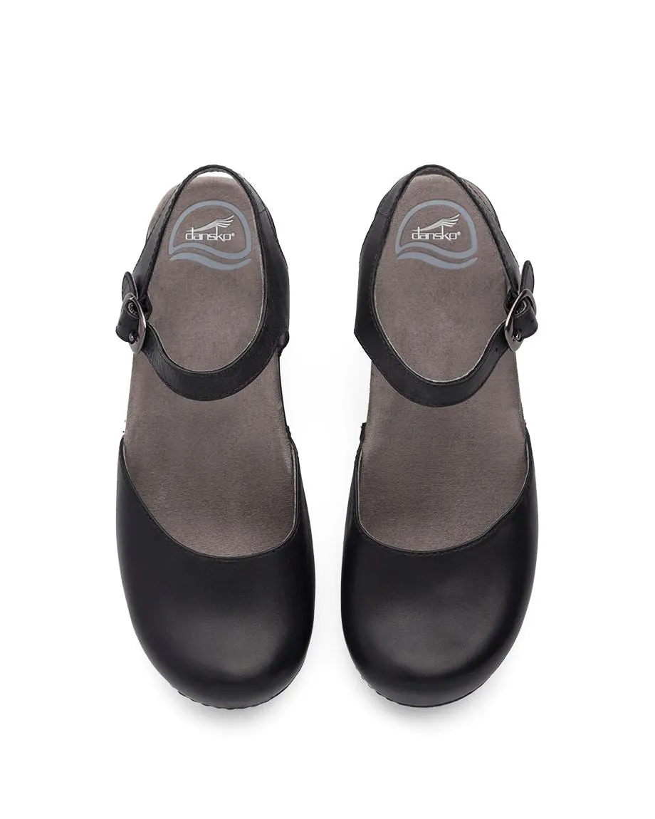 Dansko | Sam Black Soft Full Grain Mary Jane
