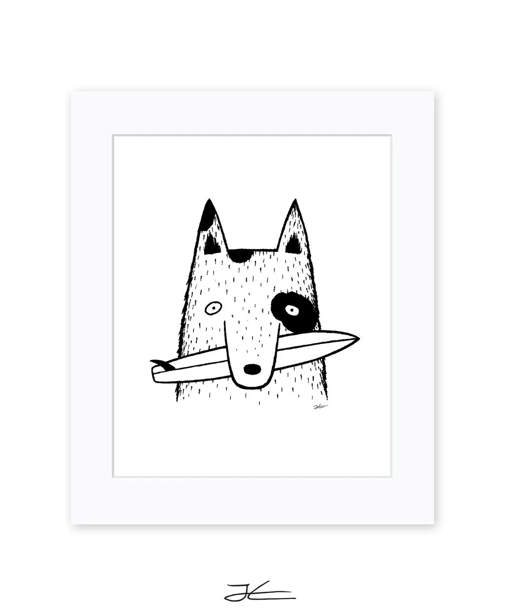 Dog Snack - Print/ Framed Print