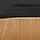 Eames® Lounge Chair and Ottoman from Herman Miller - Oak/ Obsidian Black Leather