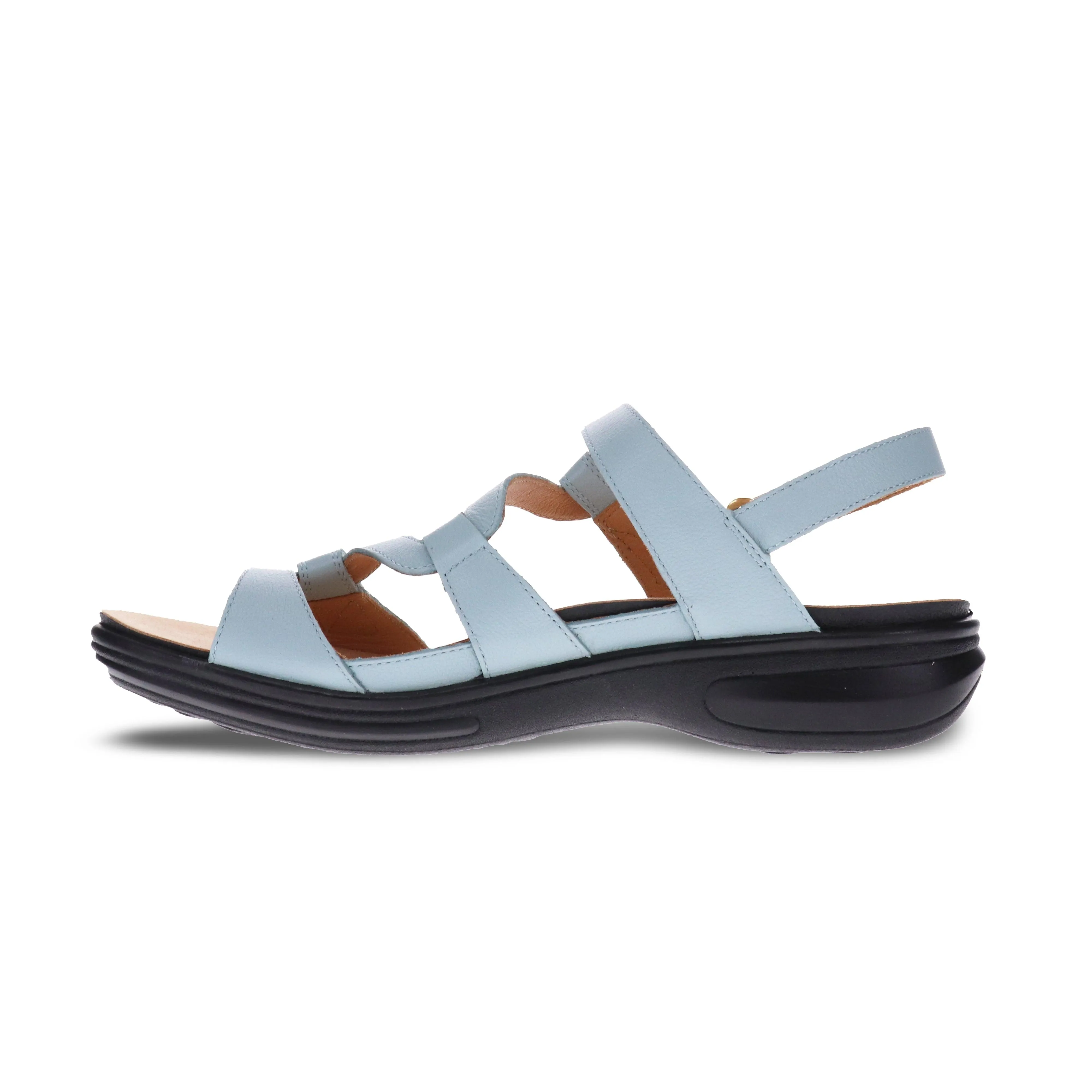 Emerald 3 Strap Leather Sandals - Classics