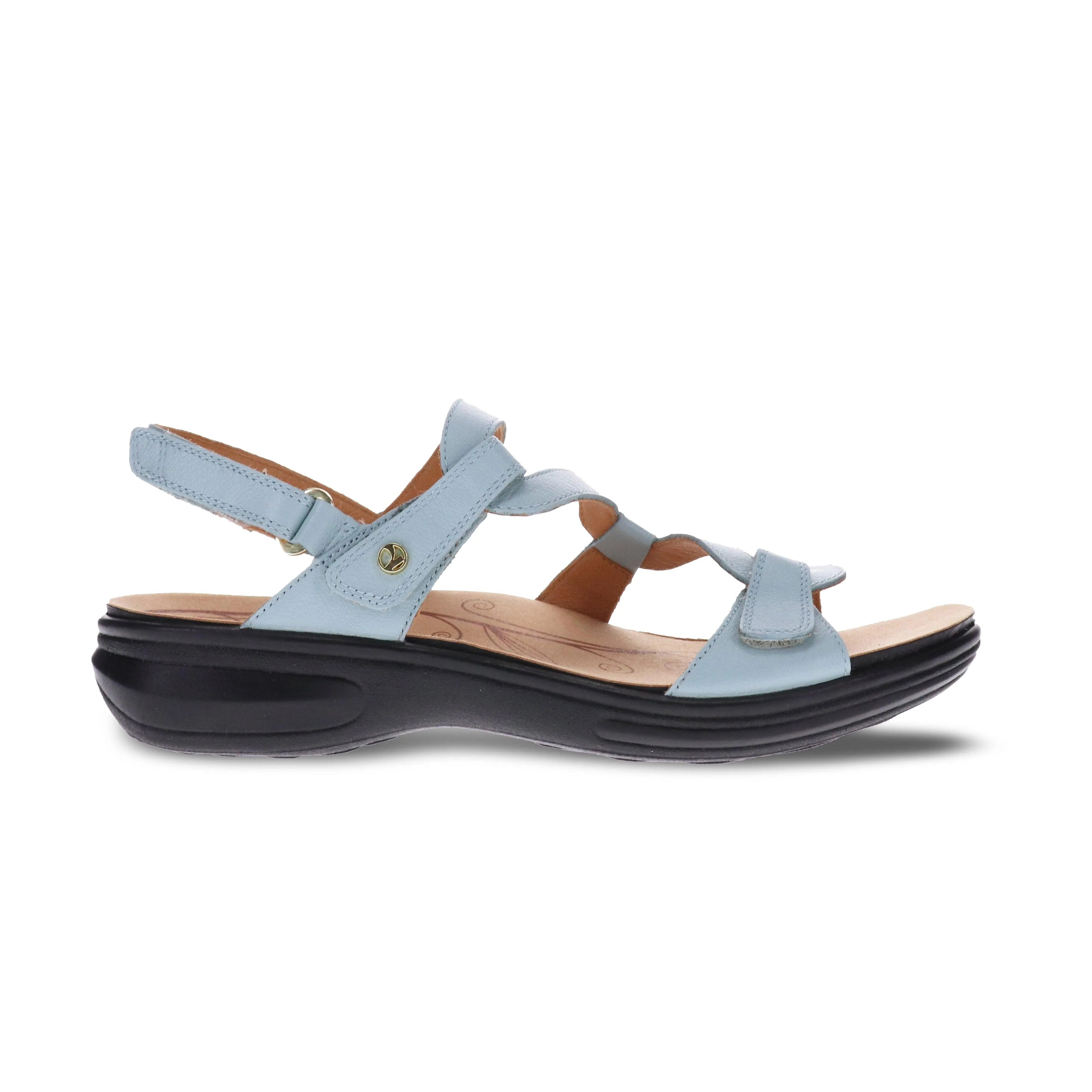 Emerald 3 Strap Leather Sandals - Classics