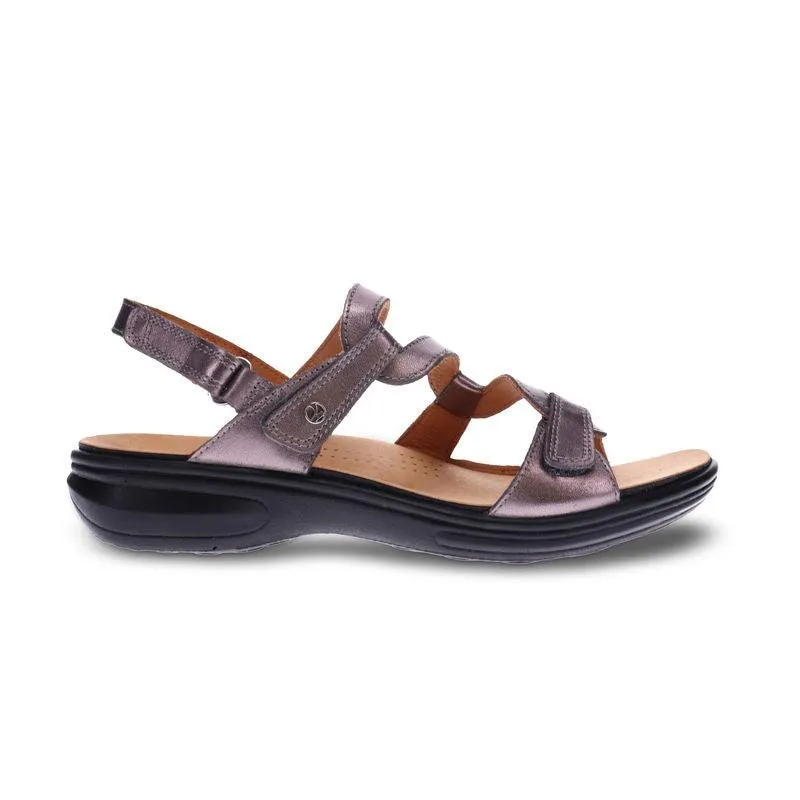 Emerald 3 Strap Leather Sandals - Classics
