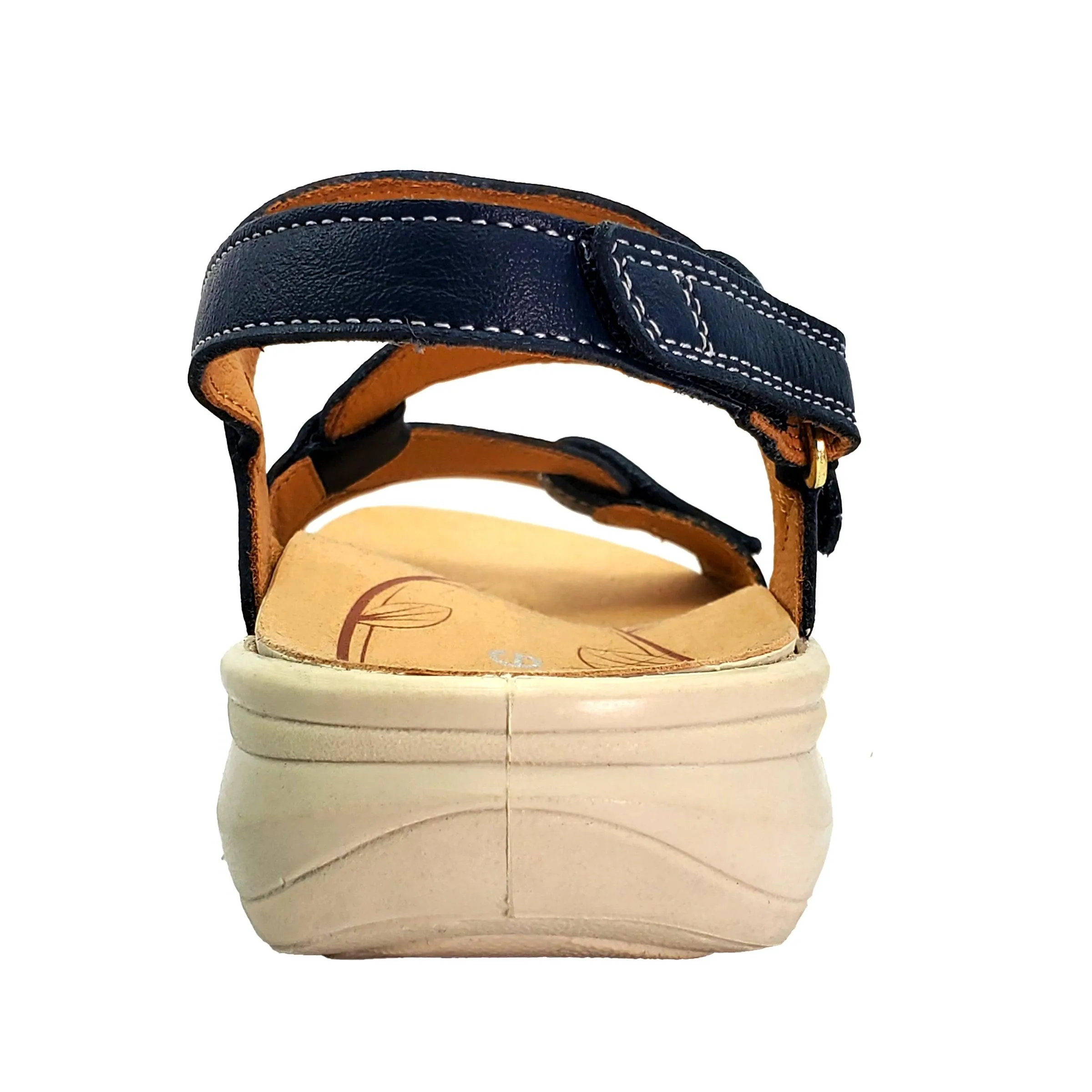 Emerald 3 Strap Leather Sandals - Classics