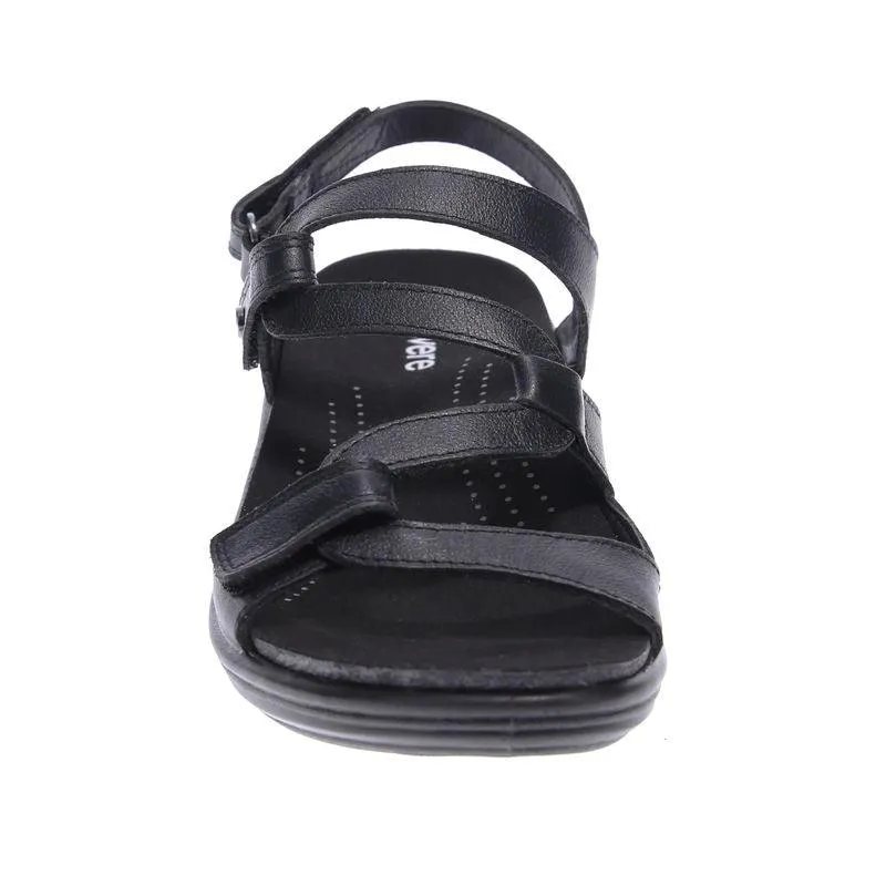 Emerald 3 Strap Leather Sandals - Classics