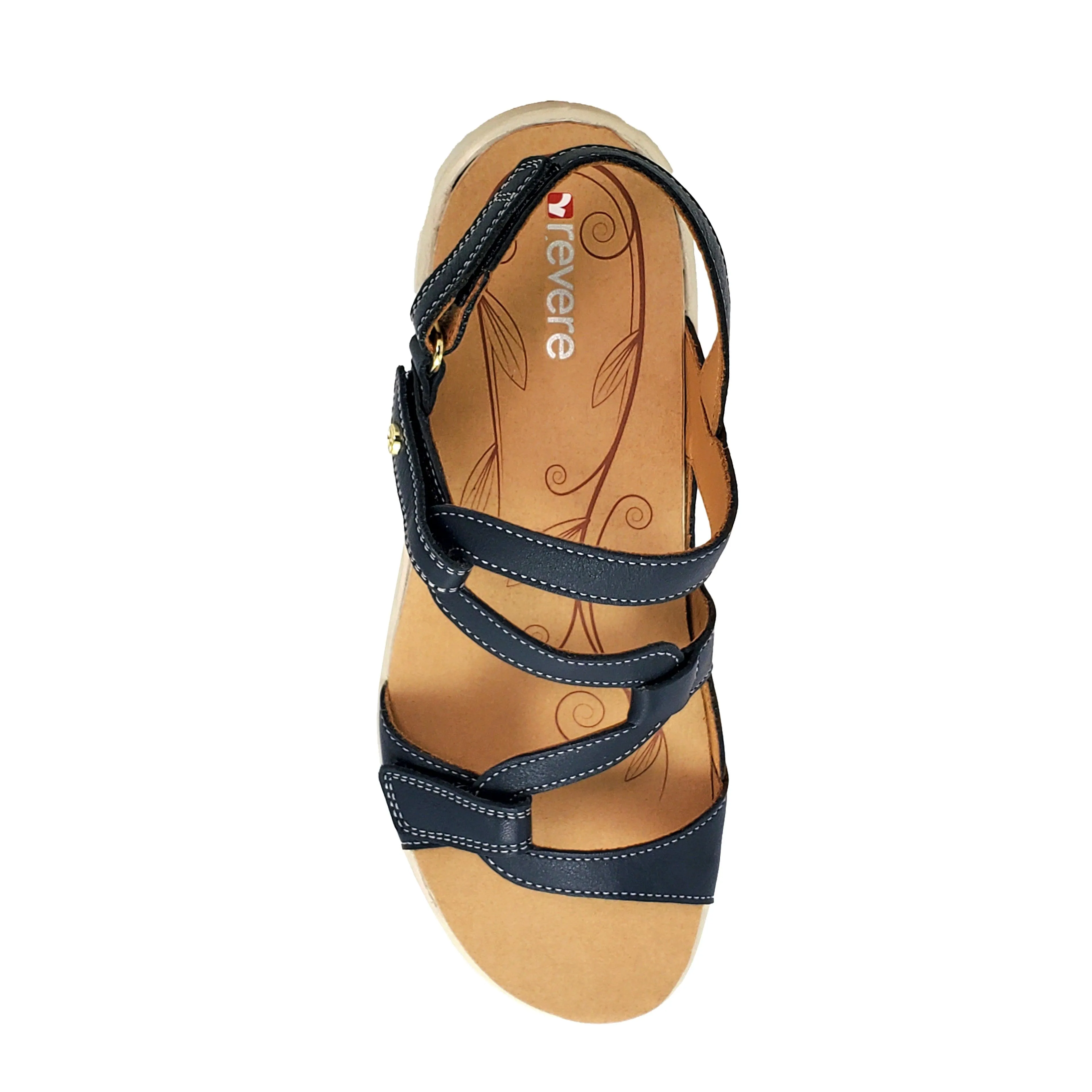 Emerald 3 Strap Leather Sandals - Classics
