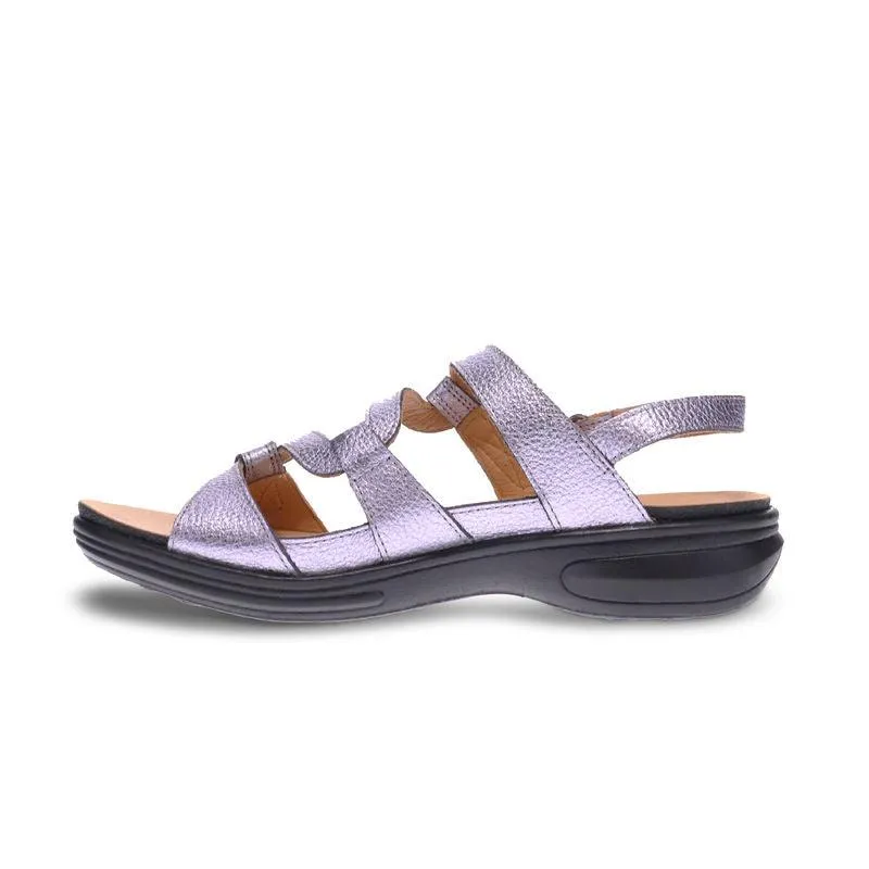 Emerald 3 Strap Leather Sandals - Classics