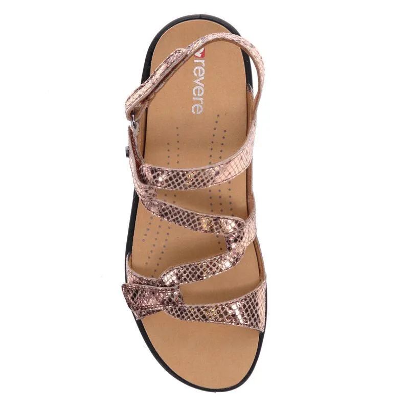 Emerald 3 Strap Leather Sandals - Classics