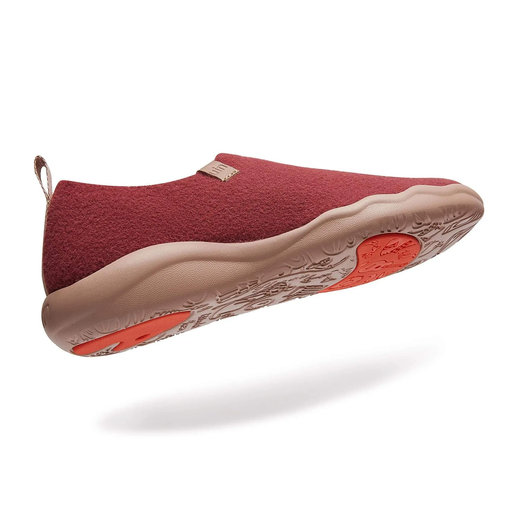 Fire Brick Knitted Wool Toledo II