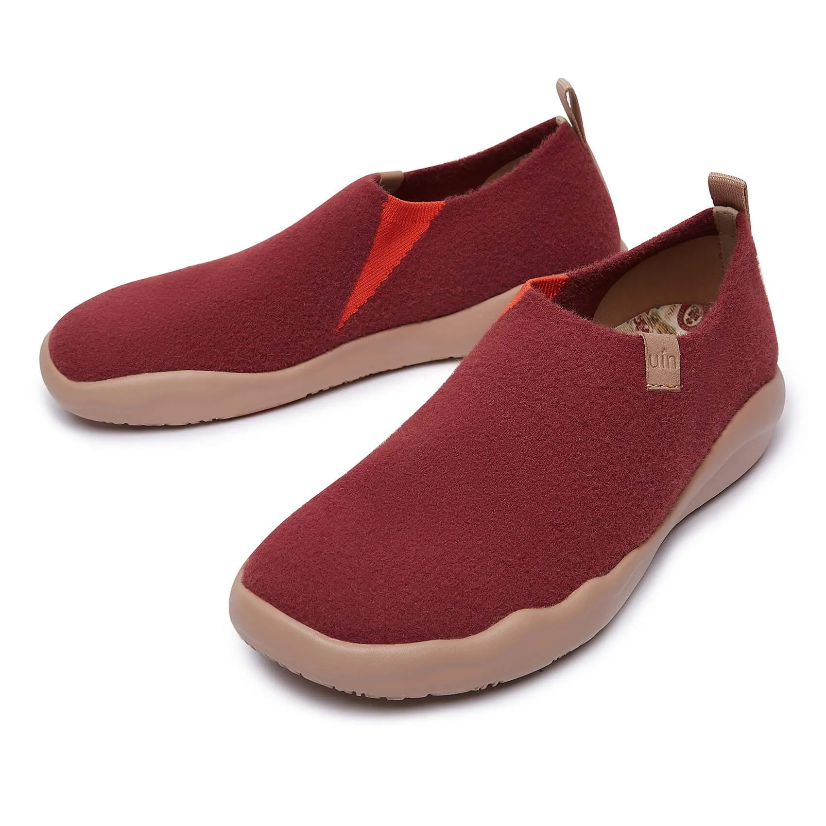 Fire Brick Knitted Wool Toledo II