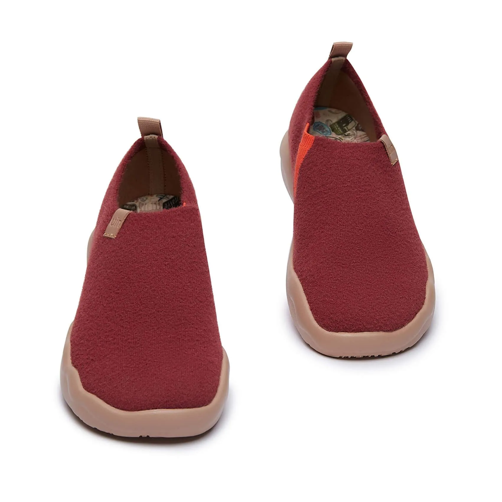 Fire Brick Knitted Wool Toledo II