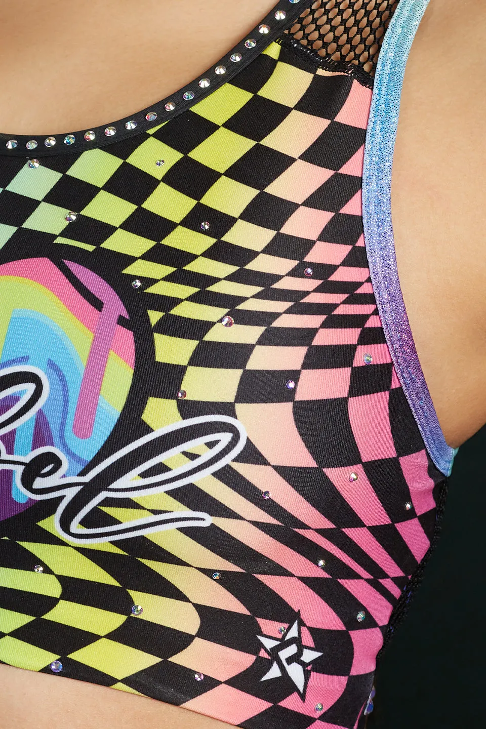 Gypsy Sports Bra in Rainbow Crush