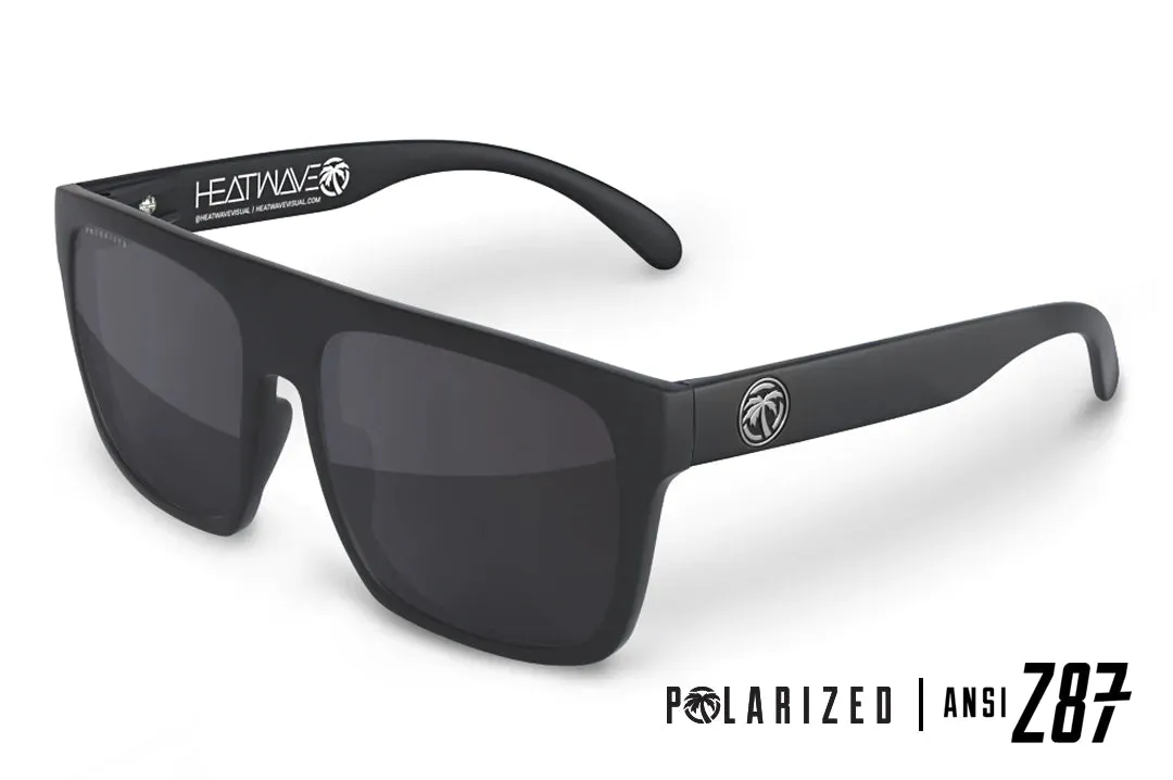 Heat Wave Regulator Z87 Black Polarized Lens