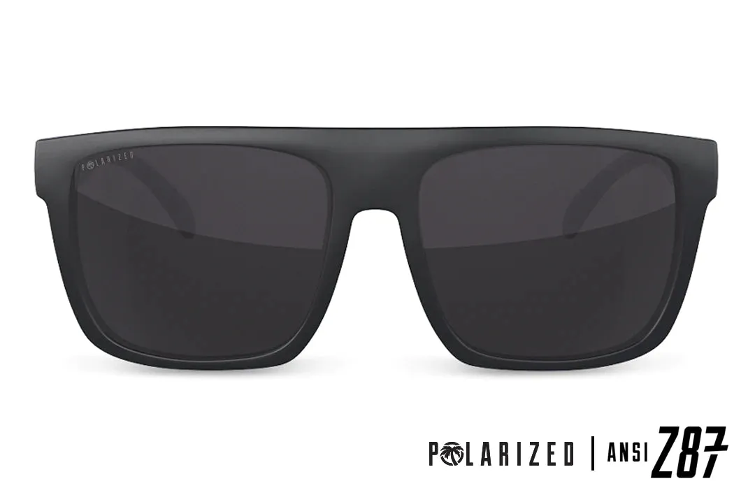Heat Wave Regulator Z87 Black Polarized Lens