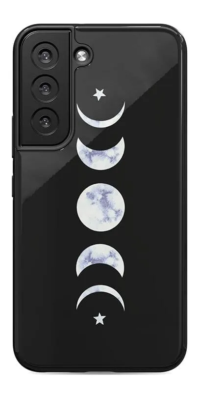 It's Just a Phase | Marble Moon Samsung Case