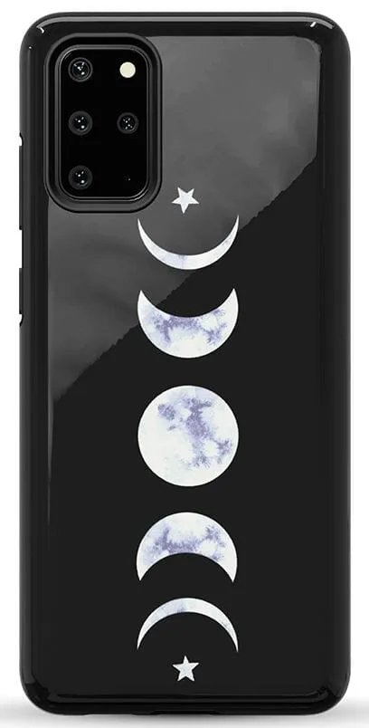 It's Just a Phase | Marble Moon Samsung Case