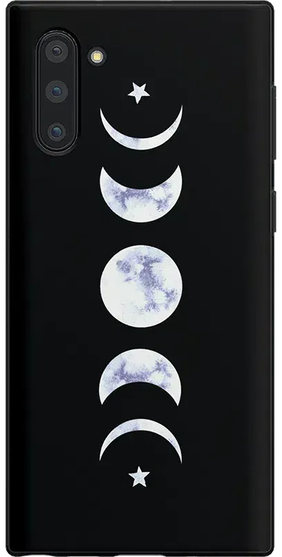 It's Just a Phase | Marble Moon Samsung Case
