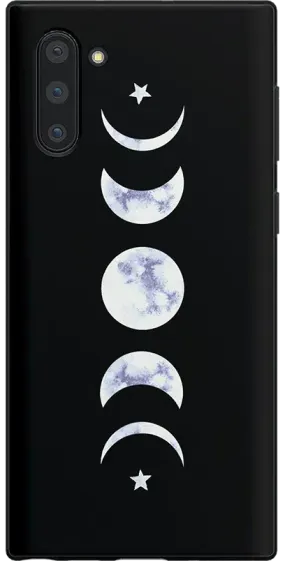 It's Just a Phase | Marble Moon Samsung Case