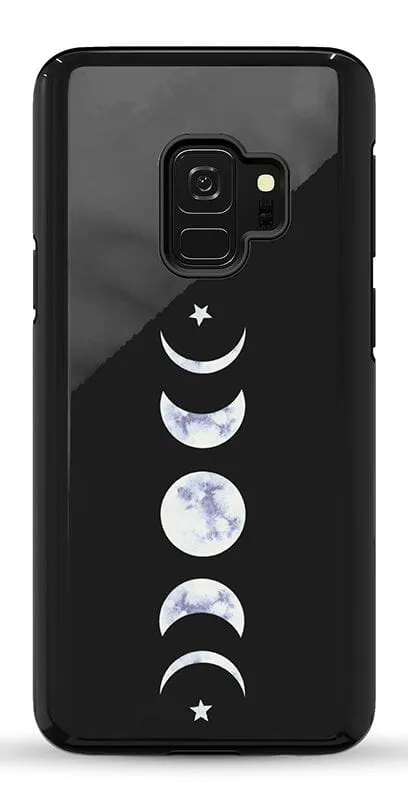 It's Just a Phase | Marble Moon Samsung Case