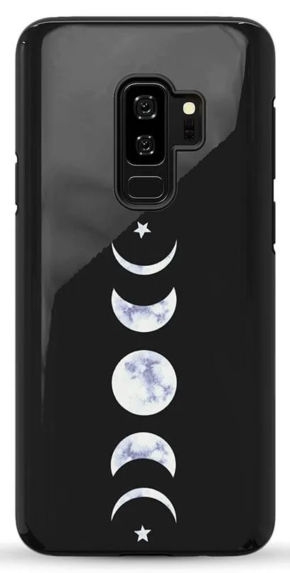 It's Just a Phase | Marble Moon Samsung Case