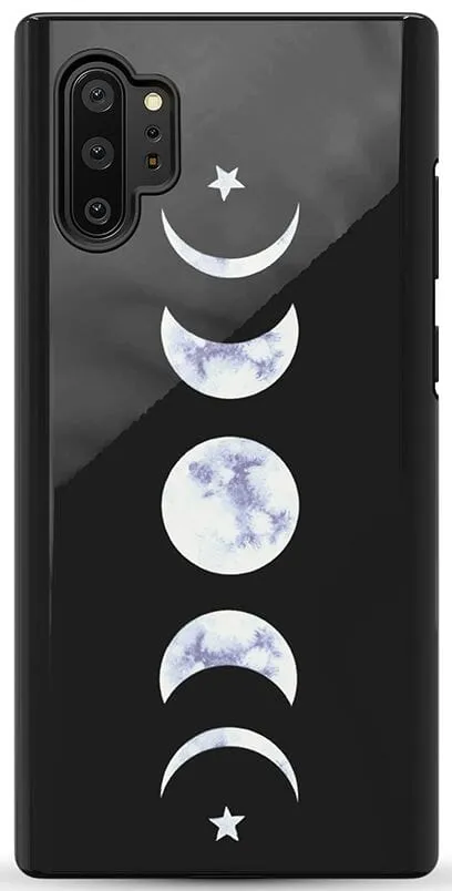 It's Just a Phase | Marble Moon Samsung Case