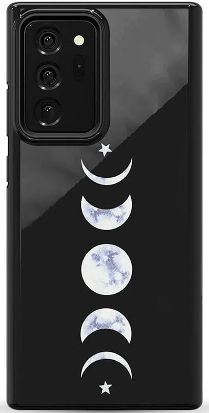 It's Just a Phase | Marble Moon Samsung Case