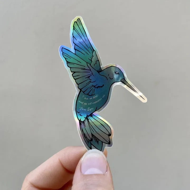 Jane Eyre Holographic Sticker